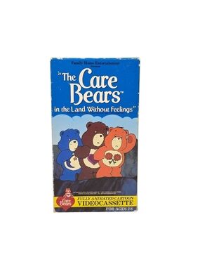 Care Bears “The Land Without Feelings” 1983 Vintage VHS Tape